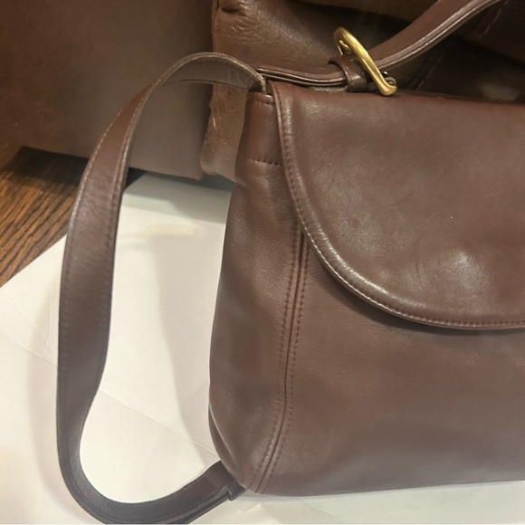 Vintage Coach Legacy Soho Top handle crossbody bag, brown, 4158, hang tag - Picture 10 of 11